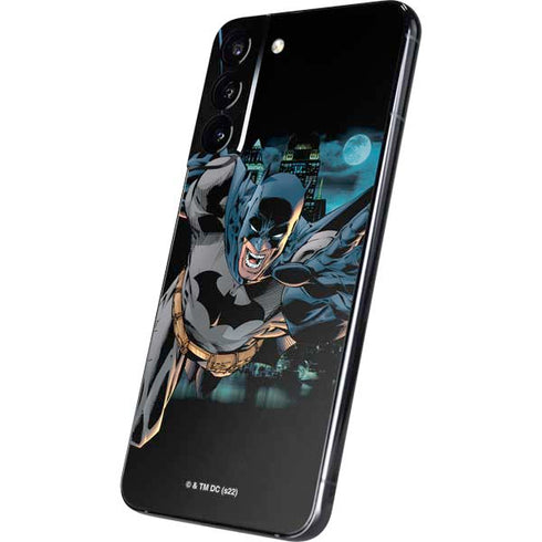 DC Comics Batman All Star Batman & Robin, The Boy Wonder Action Pose Art BY Jim Lee Galaxy S22 Plus Skin